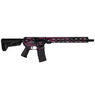 Shark Coast Tactical Anime- Black Cherry, 5.56MM, 16.00" Barrel, 10 Rds, Black Cherry Finish
