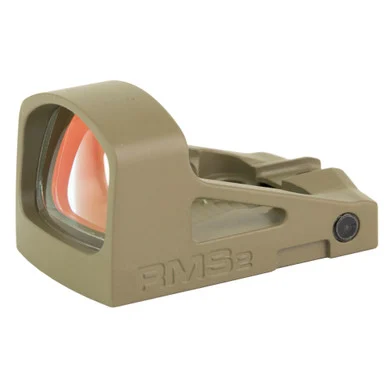 Shield Sights RMS2 Glass Edition, Red Dot, 4 MOA, Flat Dark Earth