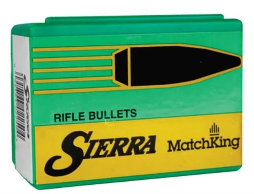 Sierra MatchKing 22 Caliber .224 77gr, Hollow Point Boat Tail, 50rd/Box, NOT AMMO THESE ARE RELOADING BULLETS