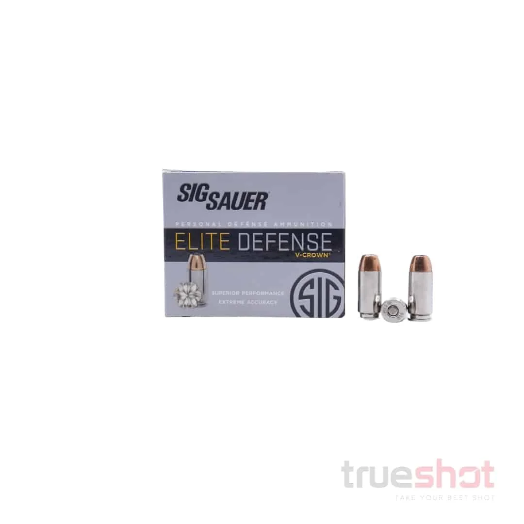 Sig Sauer - Elite Defense - 40 S&W - 180 Grain - V-Crown JHP