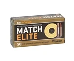 Sig Sauer Match Elite 9mm Ammo 147 Grain V-Crown Jacketed Hollow Point - E9MMA3COMP50