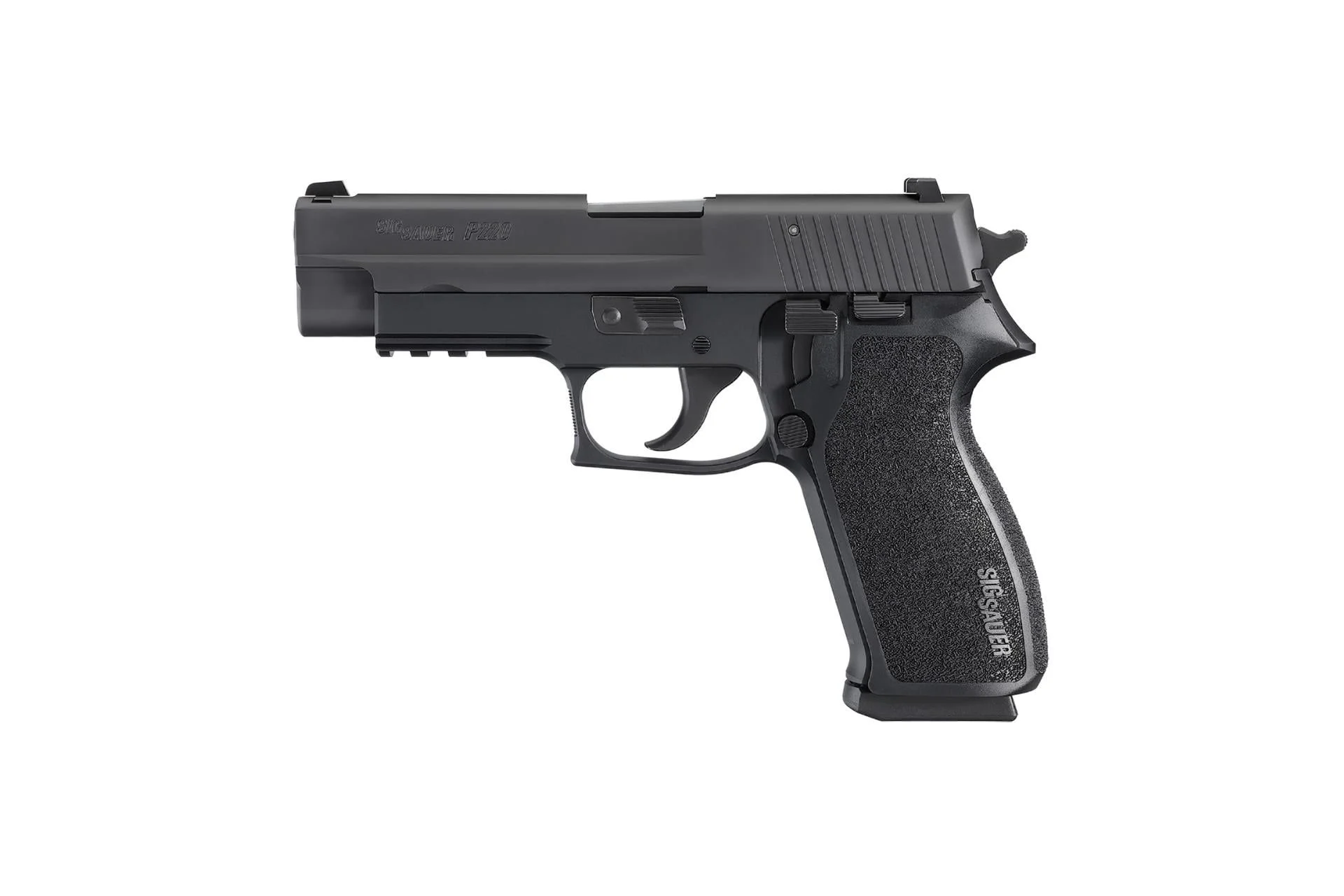 Sig Sauer P220 4.4" 45 ACP 8Rd Full Size Semi-Auto Pistol - Black - SG220R-45-BSS-CA
