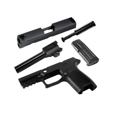 SIG SAUER P320 Compact 9mm 15Rd Mag Black Caliber X-Change Kit (CALX-320C-9-BSS)