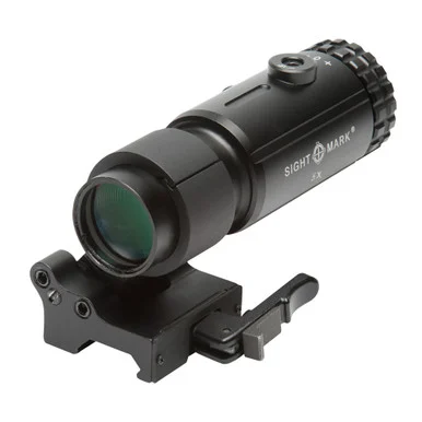 Sightmark T-5 Magnifier, 5X Power, Flip to Side Mount, Matte Black