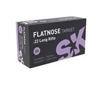 SK Flatnose Target 22 Long Rifle Ammo 40 Grain Lead Flat Nose - 420159