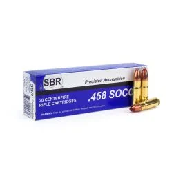 SBR .458 SOCOM 350 Grain Tracer-ERVT Ammo