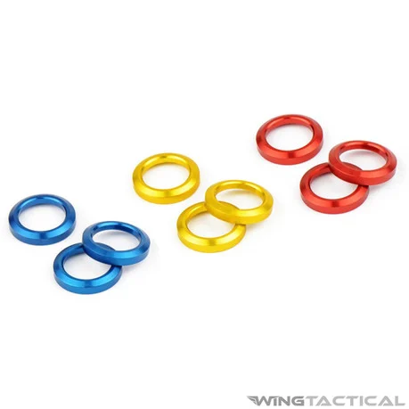 SLR Rifleworks Aluminum Crush Washer 3-Pack (1/2-28 TPI)