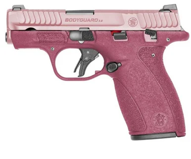Smith & Wesson Bodyguard 2.0, .380 ACP, Cranberry/Blush T.S., Orion Exclusive, includes 12-Round and 10-Round Magazines
