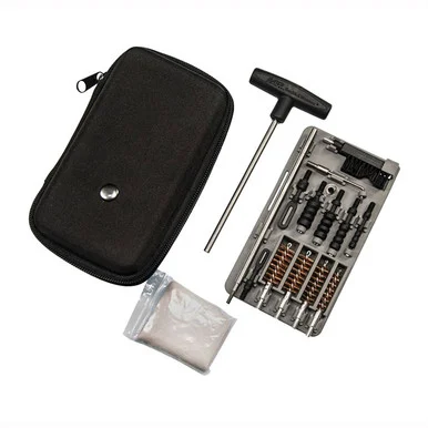 Smith & Wesson M&P Compact Pistol Cleaning Kit, Multi-Caliber, Semi-Rigid Case
