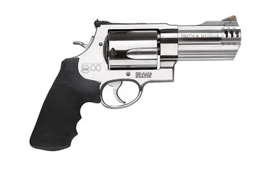 Smith & Wesson Model 500, 500 S&W Magnum, 4.00" Barrel, 5 Rds, Satin Stainless