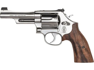Smith & Wesson Model 686 Plus Mountain Gun, .357 Magnum, 4.00" Barrel, 7 Rds, Brushed Stainless