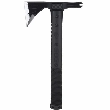 SOG Survival Hawk, 3" Blade, Glass-Reinforced Nylon Handle, Hardcased Black Finish