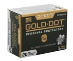 Speer Gold Dot 40 S&W Ammo 180 Grain Jacketed Hollow Point - 23962GD