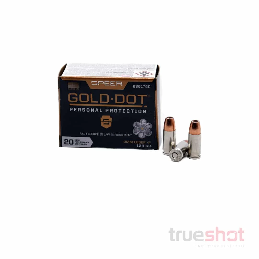Speer - Gold Dot - 9mm +P - 124 Grain - GDHP