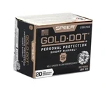 Speer Gold Dot Short Barrel 357 Magnum Ammo 135 Grain Jacketed Hollow Point - 23917GD