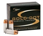 Speer Gold Dot Short Barrel 38 Special Ammo 135 Grain Jacketed Hollow Point - 23921