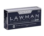 Speer Lawman CleanFire 40 S&W Ammo 180 Grain Total Metal Jacket - 53880