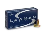 Speer Lawman CleanFire 9mm Ammo 124 Grain Total Metal Jacket - 53824