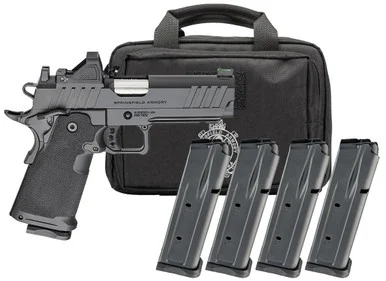 Springfield Armory 1911 DS Prodigy, 9MM, 4.25" Barrel, 20 Rds, Black Cerakote