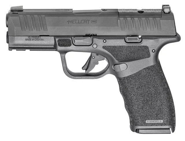 Springfield Hellcat Pro 3.7" Barrel 9MM Caliber 15Rd Capacity Compact Semi-Automatic - Black - HCP9379BOSP