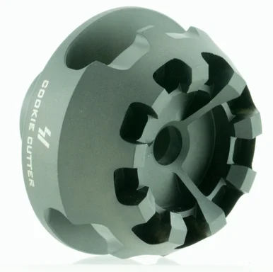 Strike Cookie Cutter, Compensator, Black Matte Steel