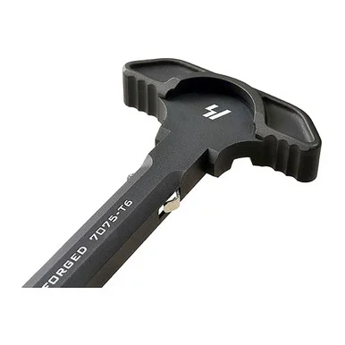 Strike Industries ARSLCHBK Latchless Charging Handle, Ambidextrous, Black Anodized