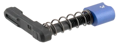 Strike Industries ARSMCBLU Magazine Catch, Magazine, Black Steel, Blue 6061-T6 Aluminum Release Button