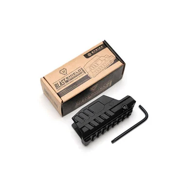 Strike Industries Blast Shield for SMC Alpha or Bravo, Black Finish