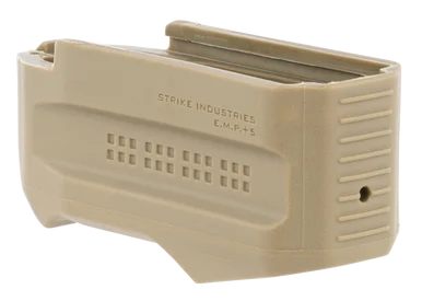Strike Industries Enhanced Magazine Plate, Magazine, 5 Rds, Flat Dark Earth