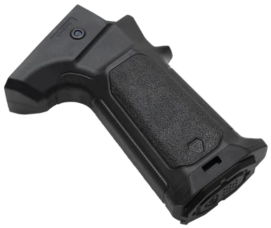Strike Industries Enhanced Pistol Grip, Overmolded, Black Polymer
