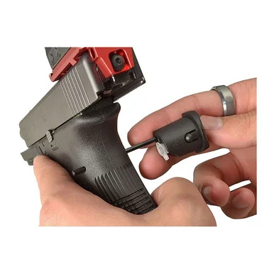 Strike Industries Grip Plug Tool for Glock, Stainless Steel Punch, Black