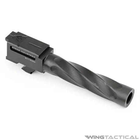 Strike Industries Spiral Fluted Barrel for Glock 19