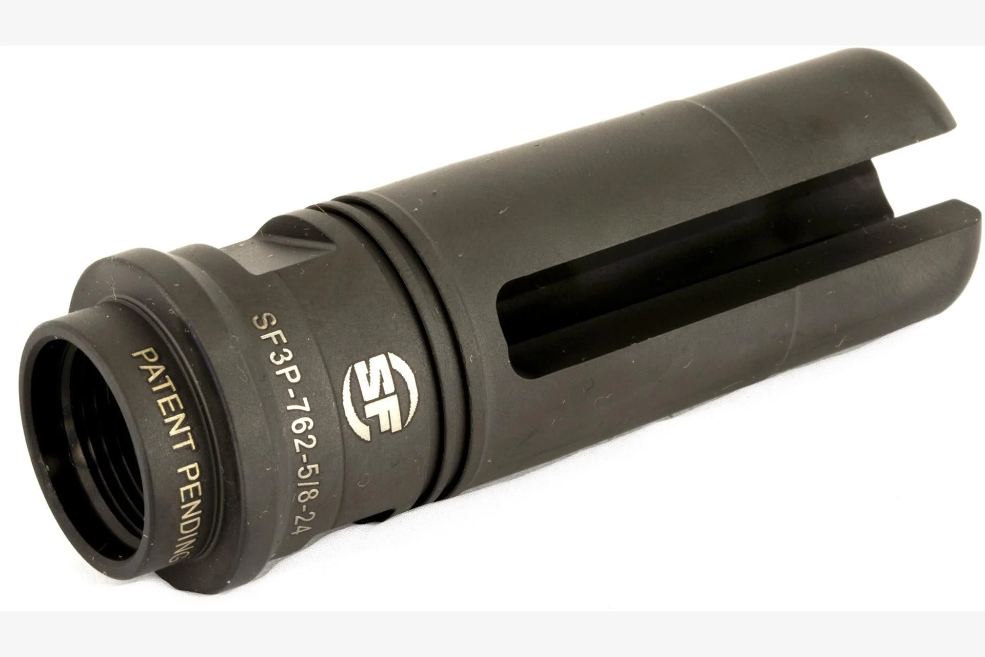 Surefire SOCOMFlash Hider/Suppressor Adapter Three Prong 762NATO 5/8X24 RH - Black - SF3P-762-5-8X24