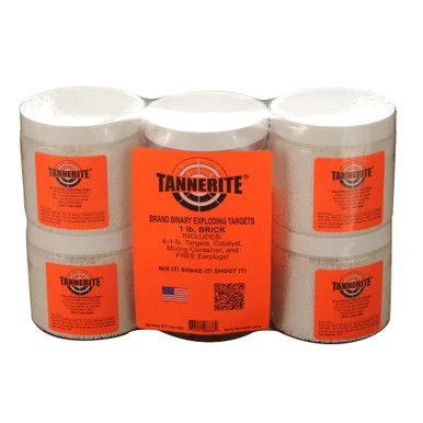 TANNERITE Brick 1lb Targets 4-Pack (1BR)