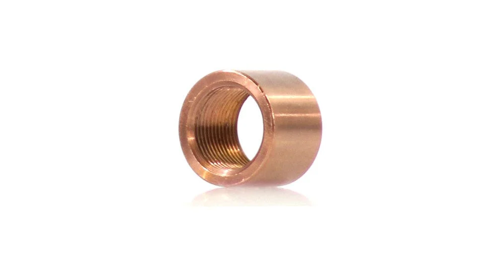BCA 9MM Titanium Nitride Rose Gold Finish Replacement for Glock Barrel THREAD PROTECTOR