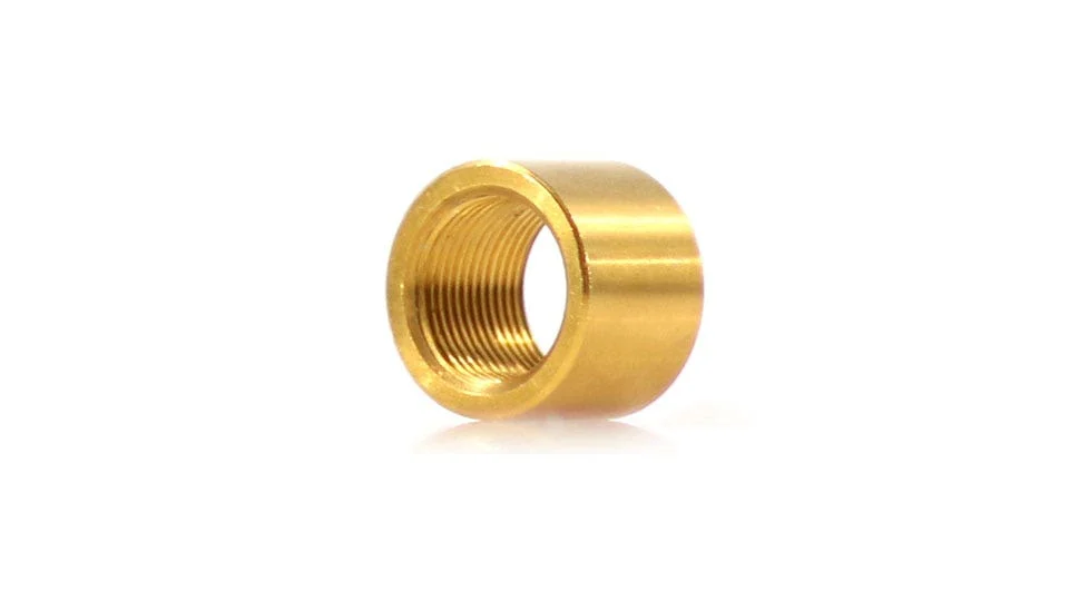BCA 9MM Titanium Nitride Gold Finish Replacement for Glock Barrel THREAD PROTECTOR