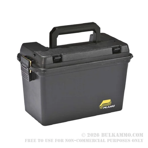 1 New - Plano Plastic Ammo Can - Field Box - Black
