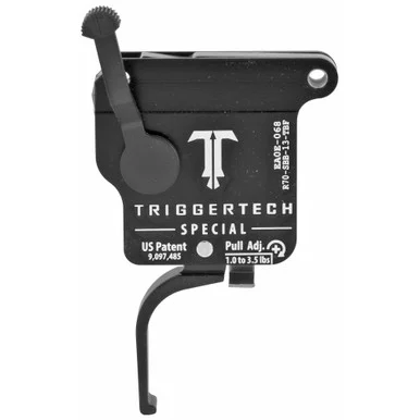 TriggerTech Rem 700 Special, Flat Trigger, Black Anodized