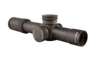 Trijicon AccuPower 1-8x28 Riflescope MOA Segmented-Circle Crosshair w/RED LED, 34mm Tube