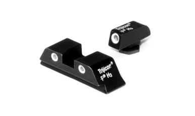 Trijicon Bright & Tough™ Night Sights - Glock Standard Frames - White Outline/Green Tritium