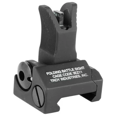 TROY Industries Tritium BattleSight, Folding Front Sight, M4 Style, Tritium, Picatinny, Black Finish