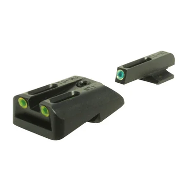TRUGLO TFO Handgun Night Sights for 1911 with Novak LoMount Cut .260/.450 (TG131NT1Y)