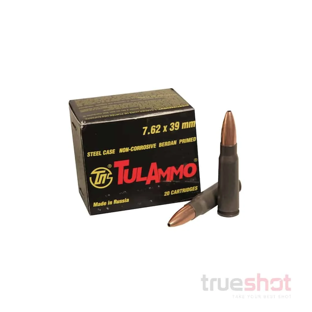 TulAmmo - 7.62x39 - 122 Grain - HP