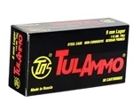 TulAmmo 9mm Ammo 115 Grain Full Metal Jacket - TA919150