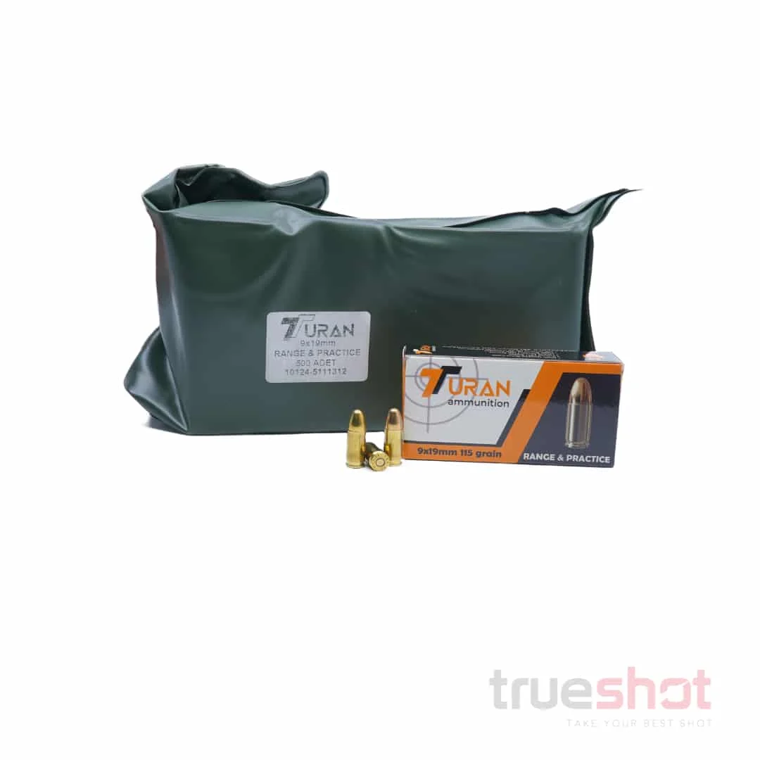Turan - 9mm - 115 Grain - FMJ - Battle Pack