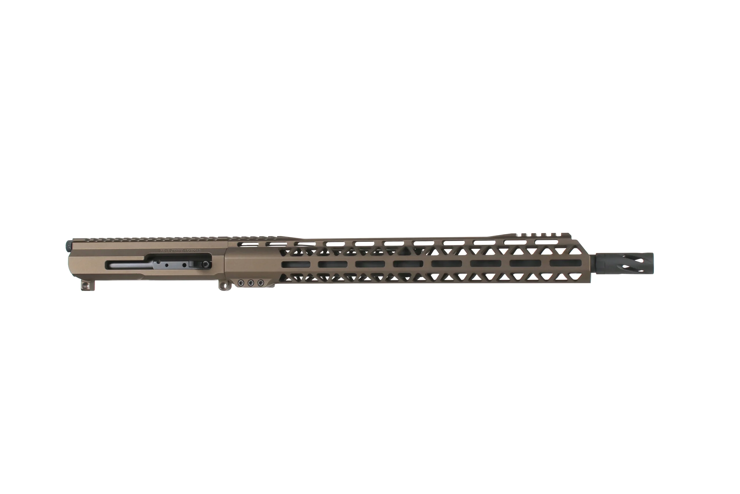 BC-15 | 7.62x39 Right Side Charging Midnight Bronze Cerakote Upper | 16" Parkerized Heavy Barrel | 1:10 Twist | Carbine Length Gas System | Talon 15” MLOK Split Rail | with BCG & Charging Handle