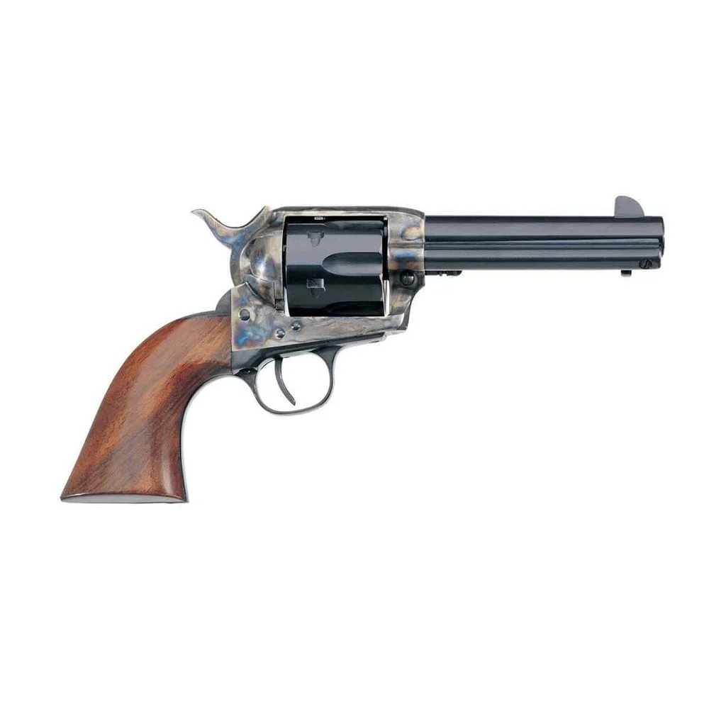 Uberti 356710 1873 Cattleman II New Model 45 Long Colt Revolver - Blue/Black, 5.5" Barrel, 6 Rounds, Wood Grips - 356710