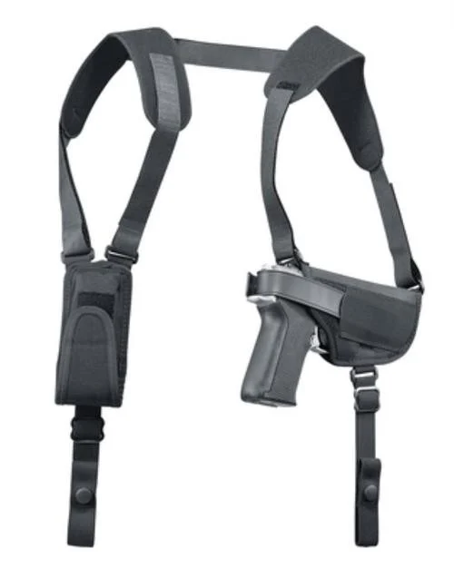 Uncle Mike's Pro-Pak Horizontal Shoulder Holster, Sz 1, Med Auto Pistols