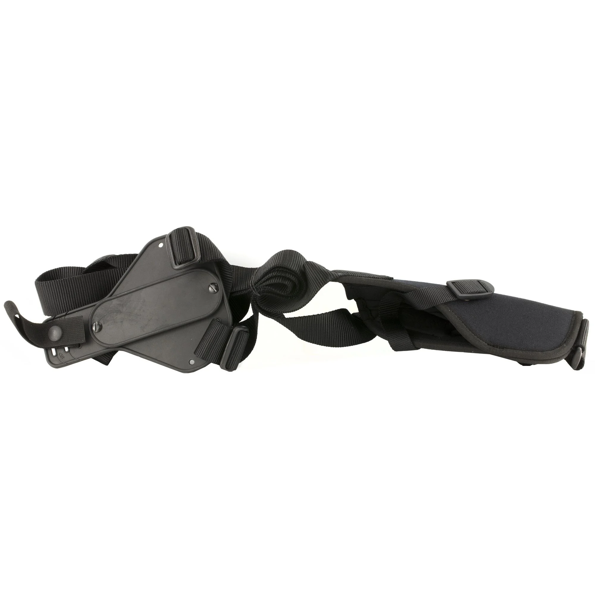 Uncle Mike's Vertical Shoulder Holster, Size 1, Fits Medium Auto With 4" Barrel, Right Hand, Black - UM8301-1