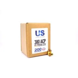 USC Ammo Remanufactured 380 ACP 95 Grain TPJ Bronze (200 Rounds)